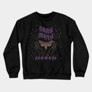 Dark luna moths Crewneck Sweatshirt